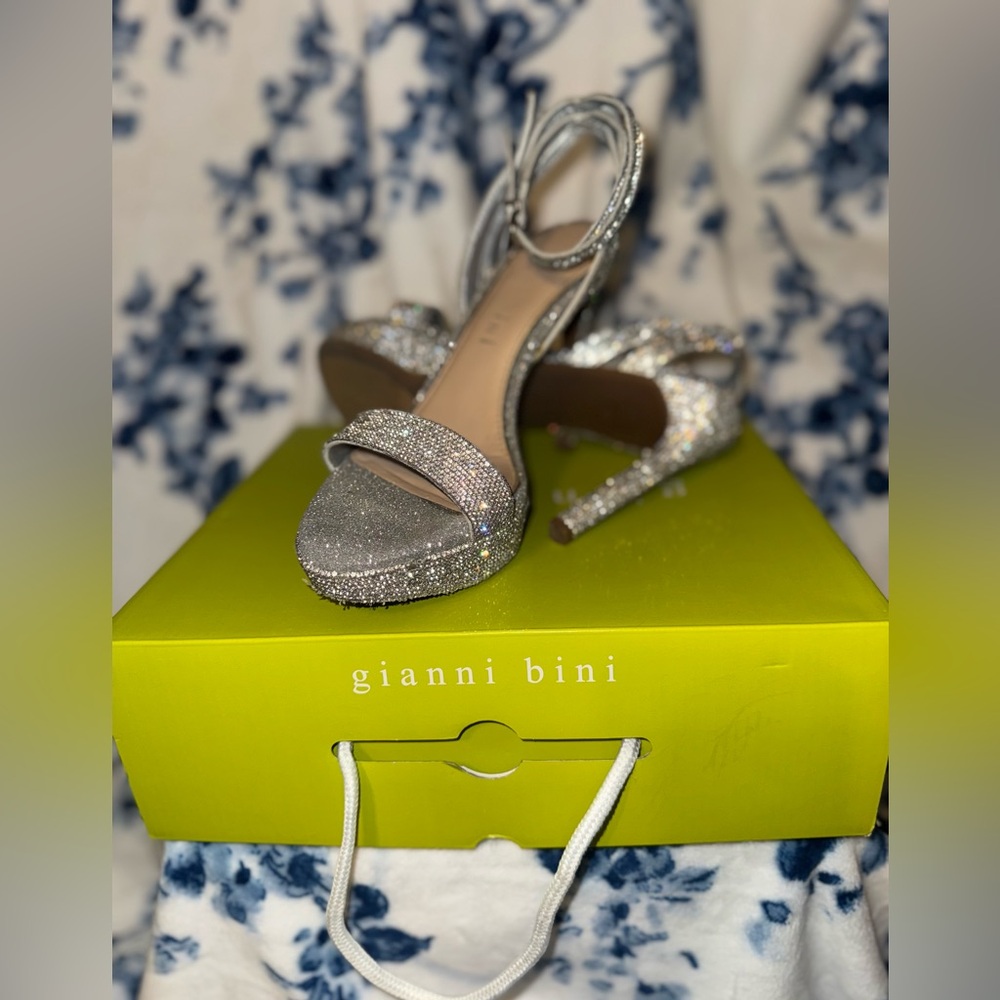 Gianni Bini Silver High Heel